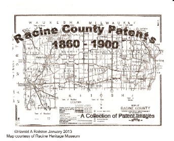 Front Page Racune County Patents1860-1900 (37K)